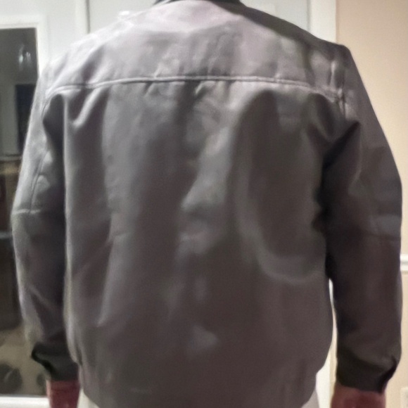 F-collection Men’s Grey Suede Leather Jacket. Size XXL. NWT (Fits like XL) - Picture 6 of 11